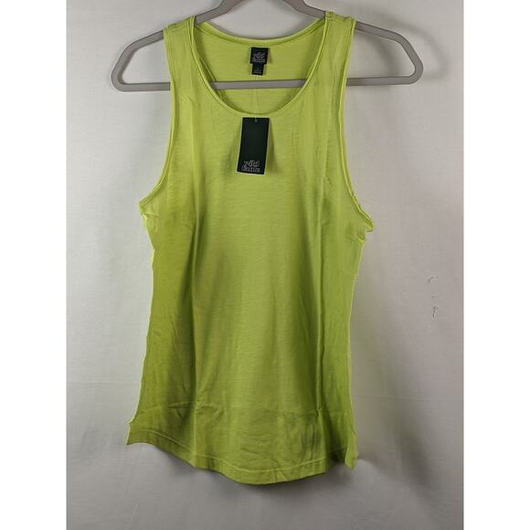 Wild Fable Relaxed Fit Tank Top Citron S Racerback Sleeveless‎ Workout Green - Picture 1 of 7